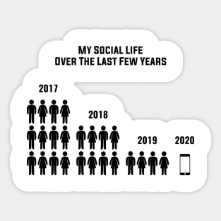 My Social Life Sticker